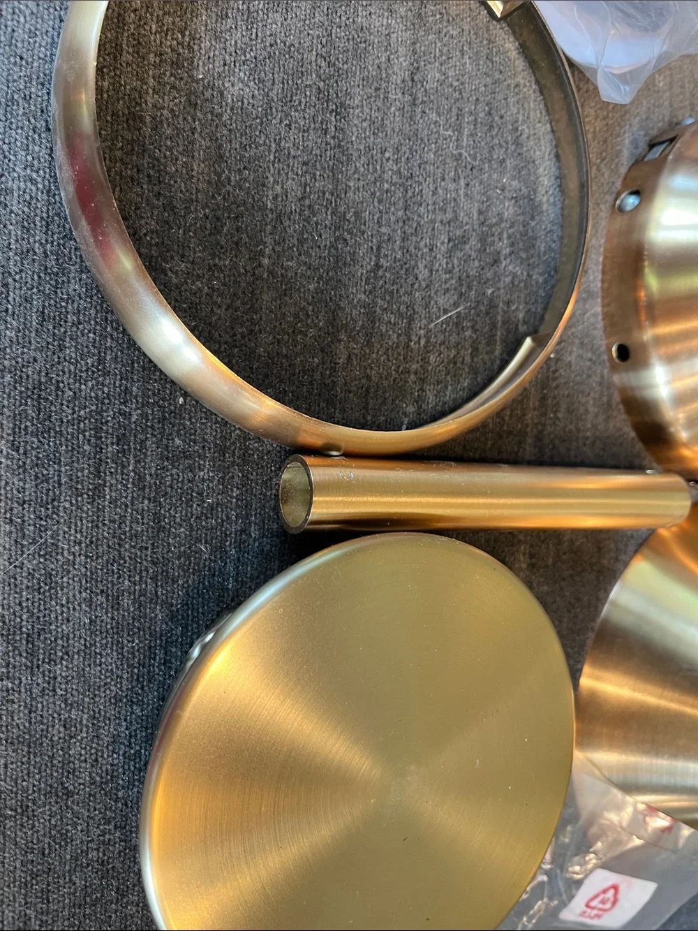 Burnished Brass - Visual Comfort Fit Kit for Monte Carlo